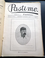 Pastime with which is incorporated Football No. 653 Vol. XXV1  November 27 1895 